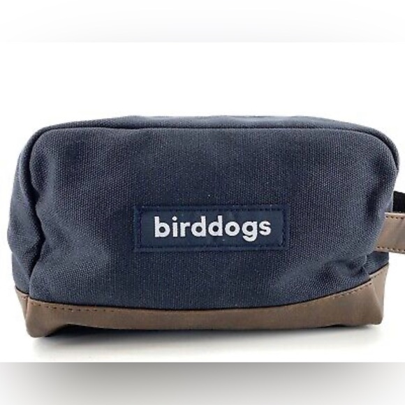 BIRDDOGS Wash Bag Men’s Athletic Navy Dopp - Picture 1 of 8